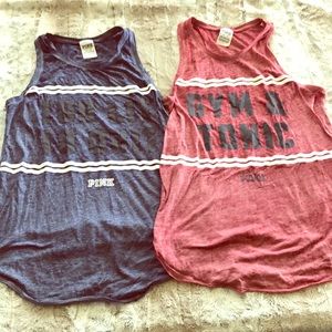 PINK TANKS - SET OF 2